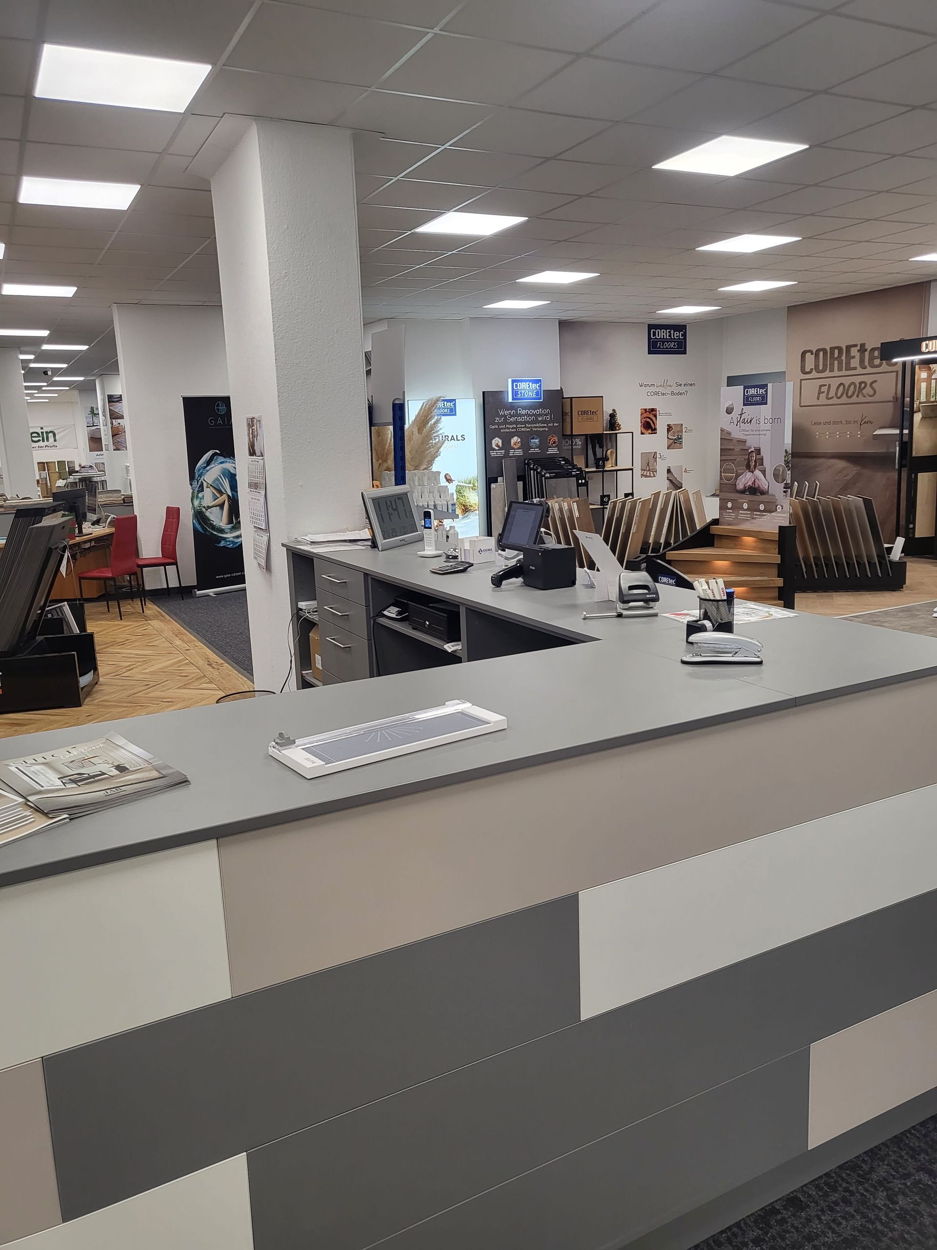 Verkaufstresen im Ladengeschäft