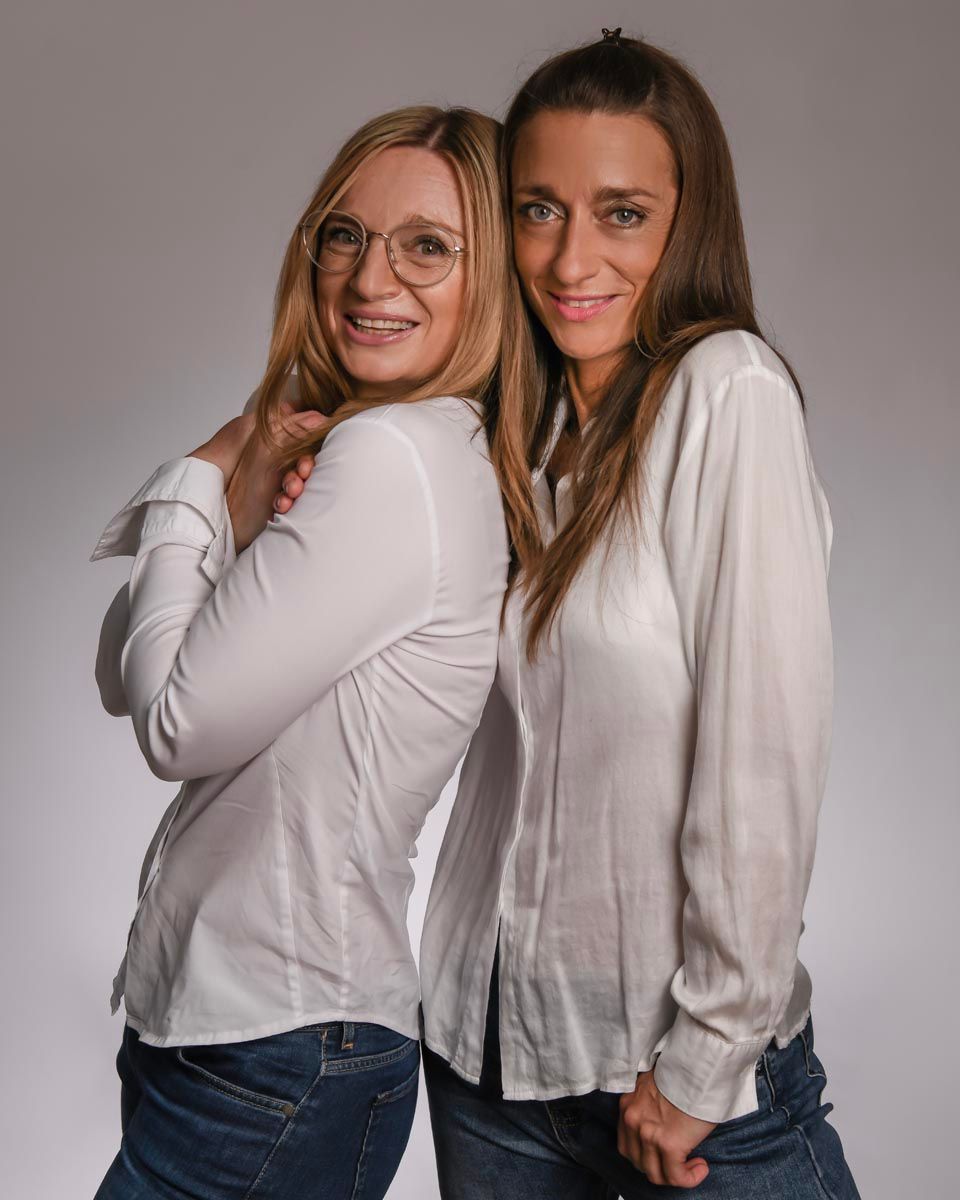 Photoshooting von der Zahnärztinnen Dres. med. dent. Magdalena und Monika Kolski