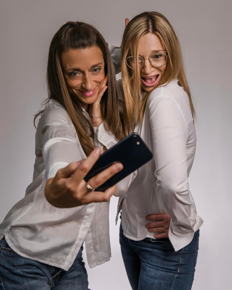 Photoshooting von der Zahnärztinnen Dres. med. dent. Magdalena und Monika Kolski