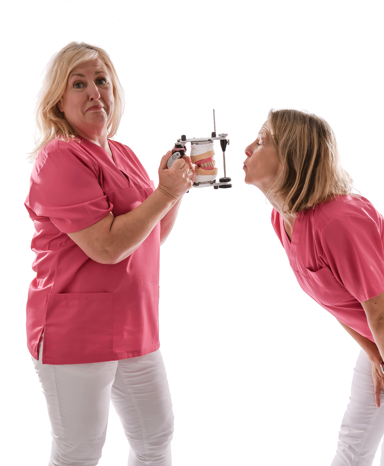 Zahntechnikerinnen bei 
Dres. med. dent. Magdalena und Monika Kolski Zahnärztinnen