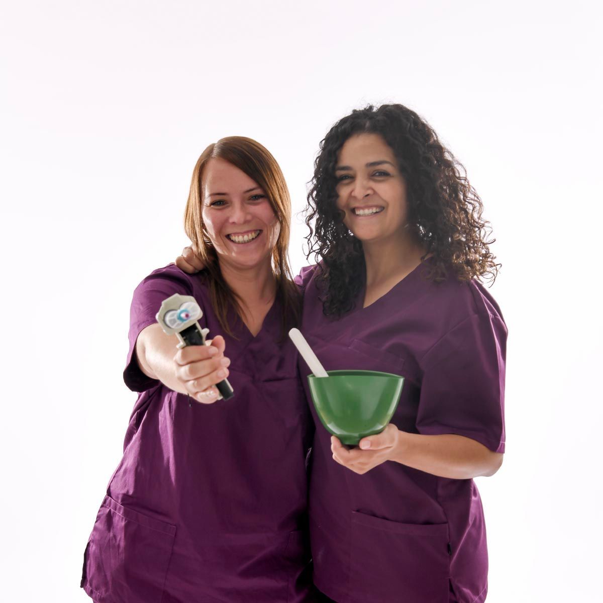 Zahnarzthelferinnen bei 
Dres. med. dent. Magdalena und Monika Kolski Zahnärztinnen