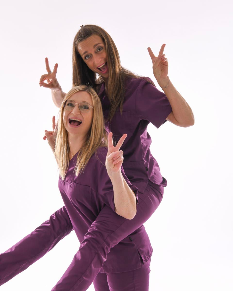 Photoshooting von der Zahnärztinnen Dres. med. dent. Magdalena und Monika Kolski