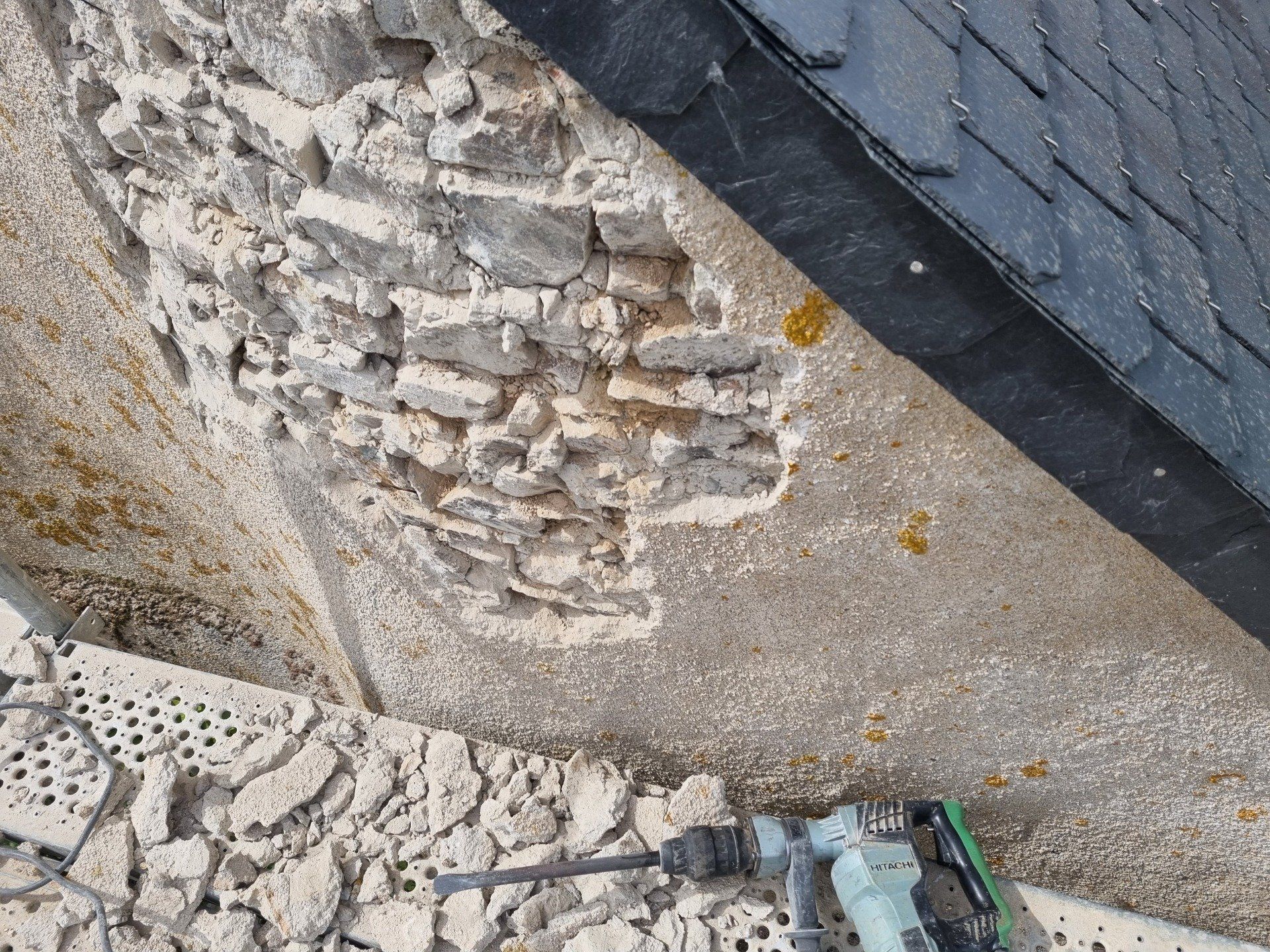 réfection de mur et joint de pierre