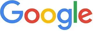 Un logotipo colorido de Google sobre un fondo blanco.