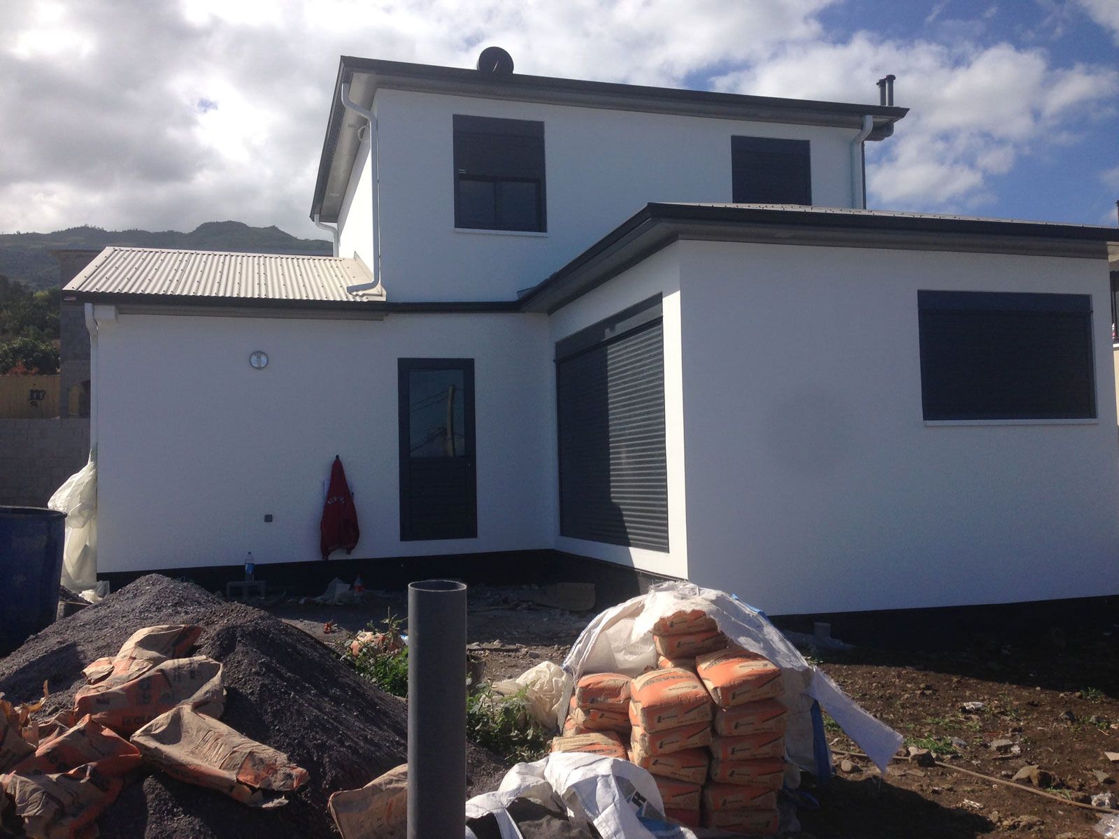 Chantier d'une villa