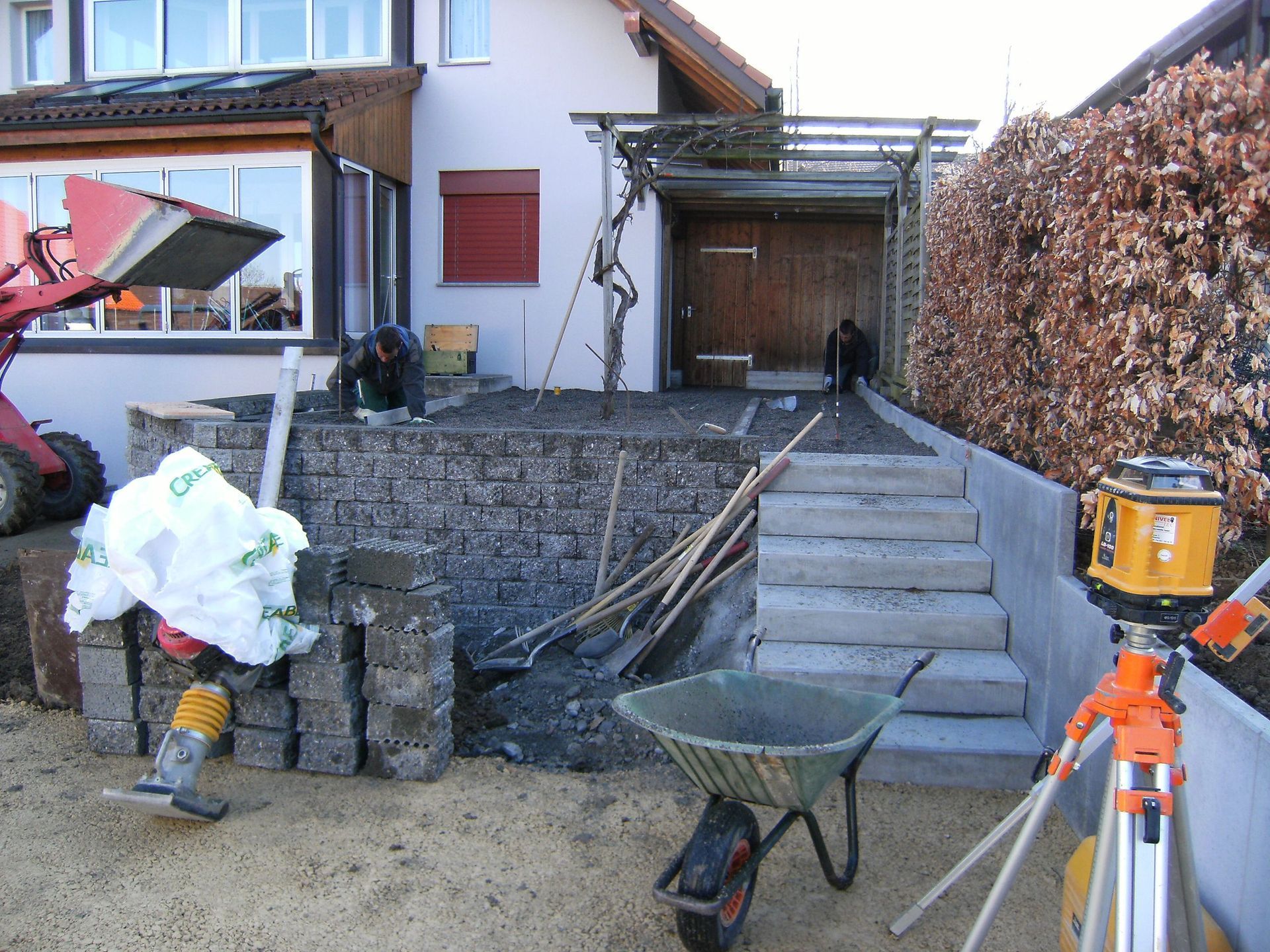 Kleinmauerbau - Schömann Gartenbau GmbH