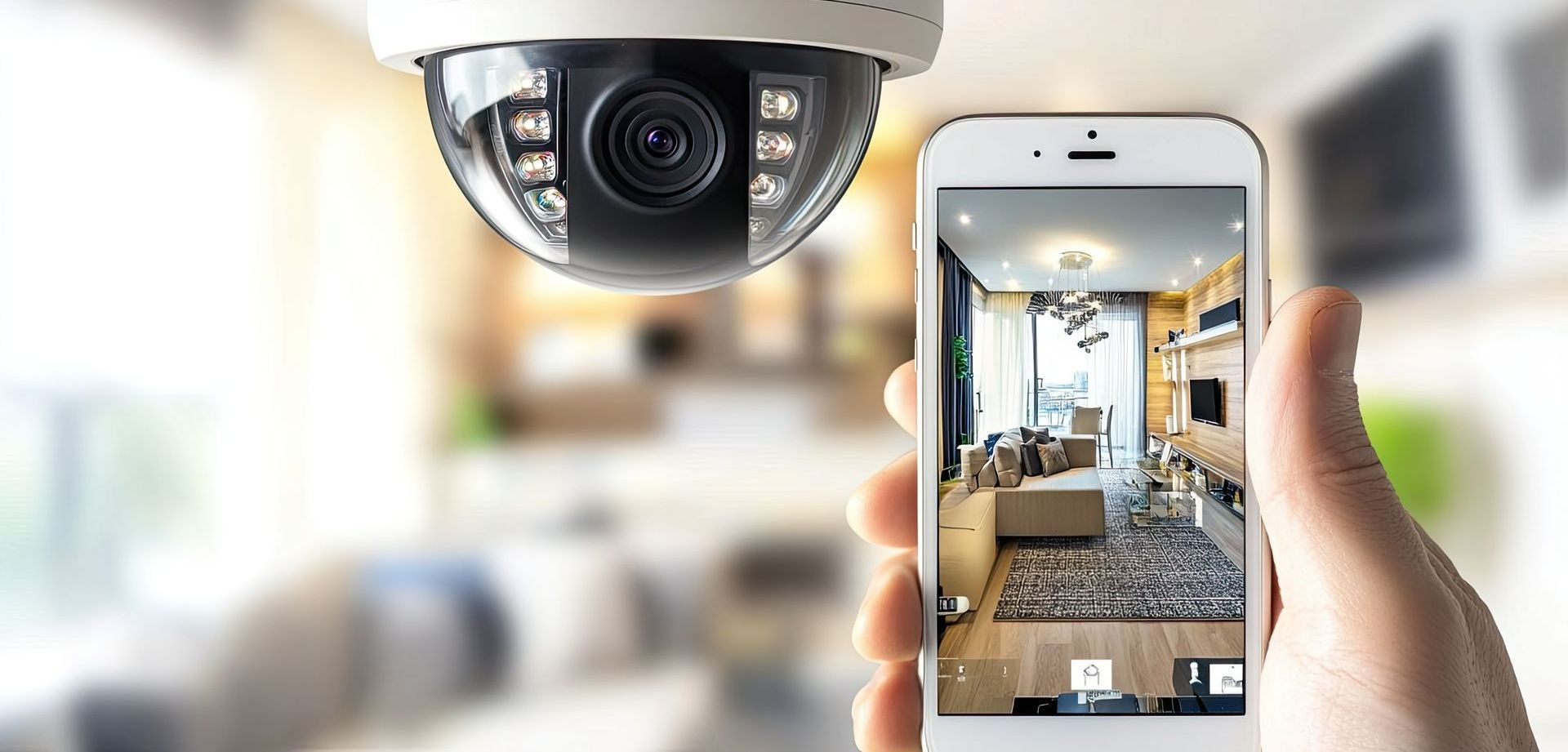 Une caméra et un téléphone