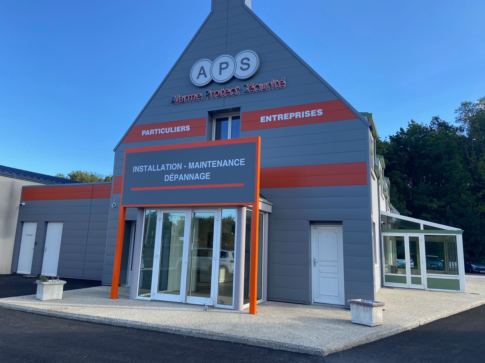 Devanture de l'entreprise Alarme Pro Sécurité
