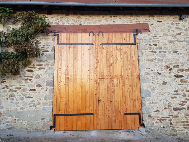 Porte de garage sur mesure