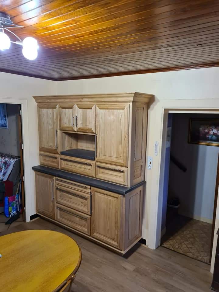 Création du buffet en bois