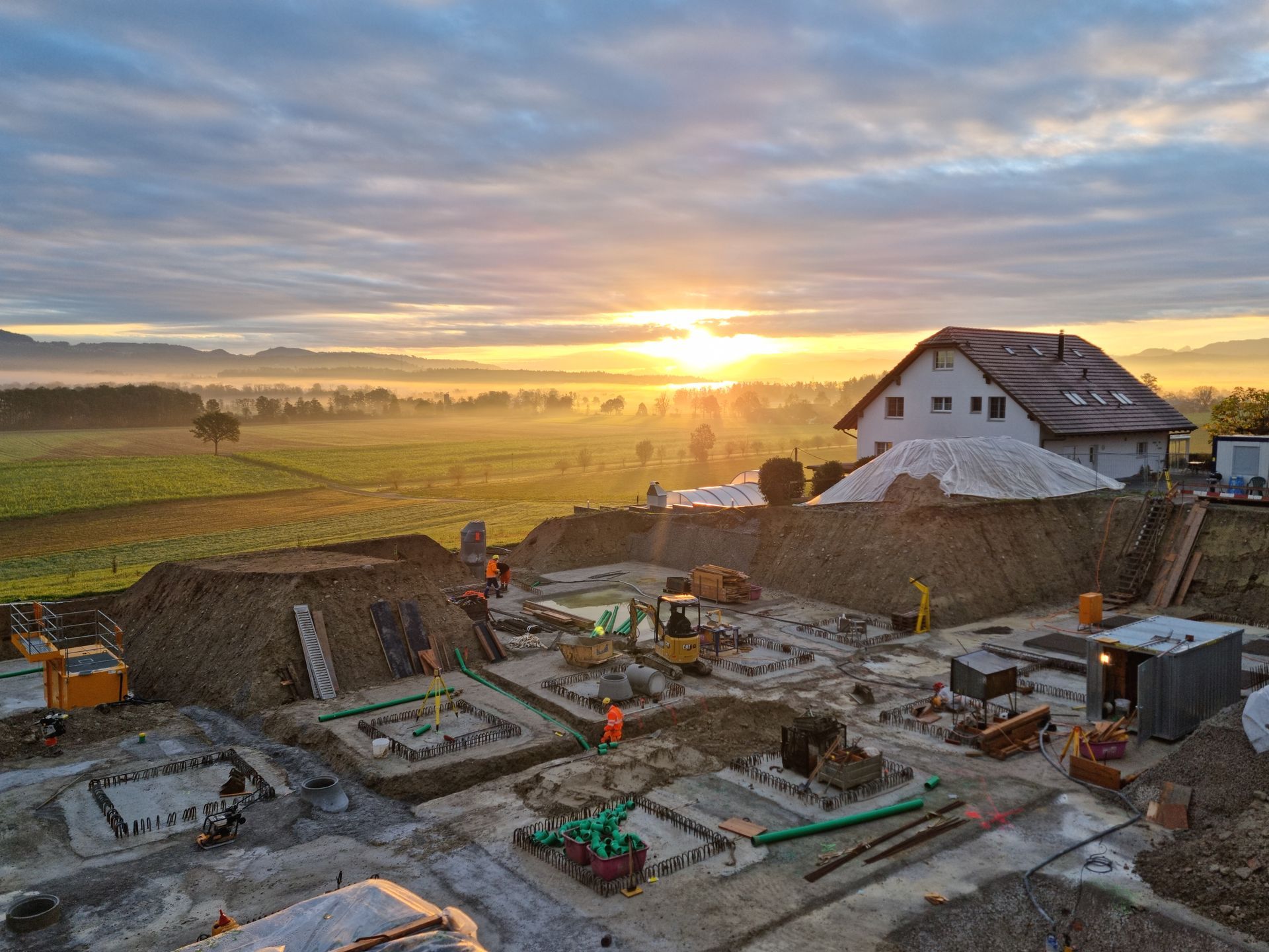 Neubau Einfamilienhaus