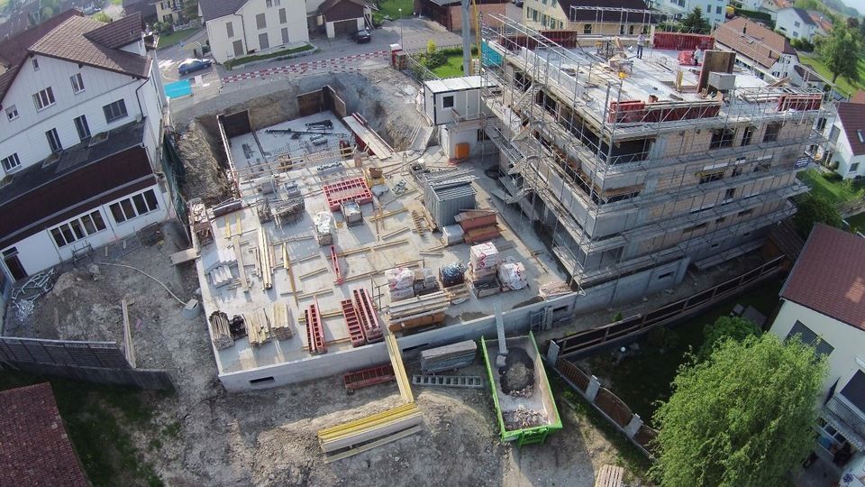 Vollenweider Bau AG Einfamilienhäuser Merenschwand, Mehrfamilienhäuser und Überbauungen