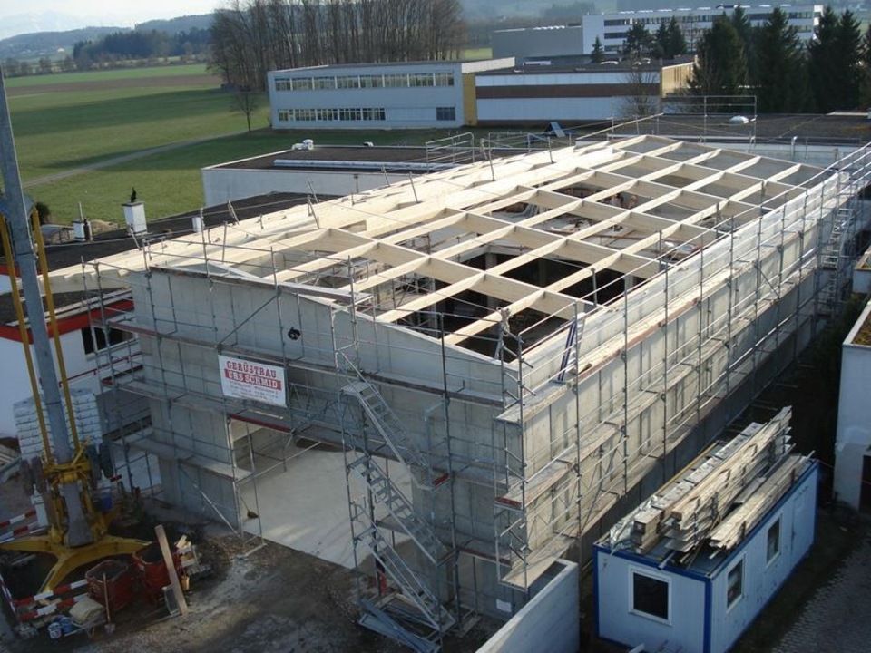 Vollenweider Bau AG Einfamilienhäuser Merenschwand, Industriebauten