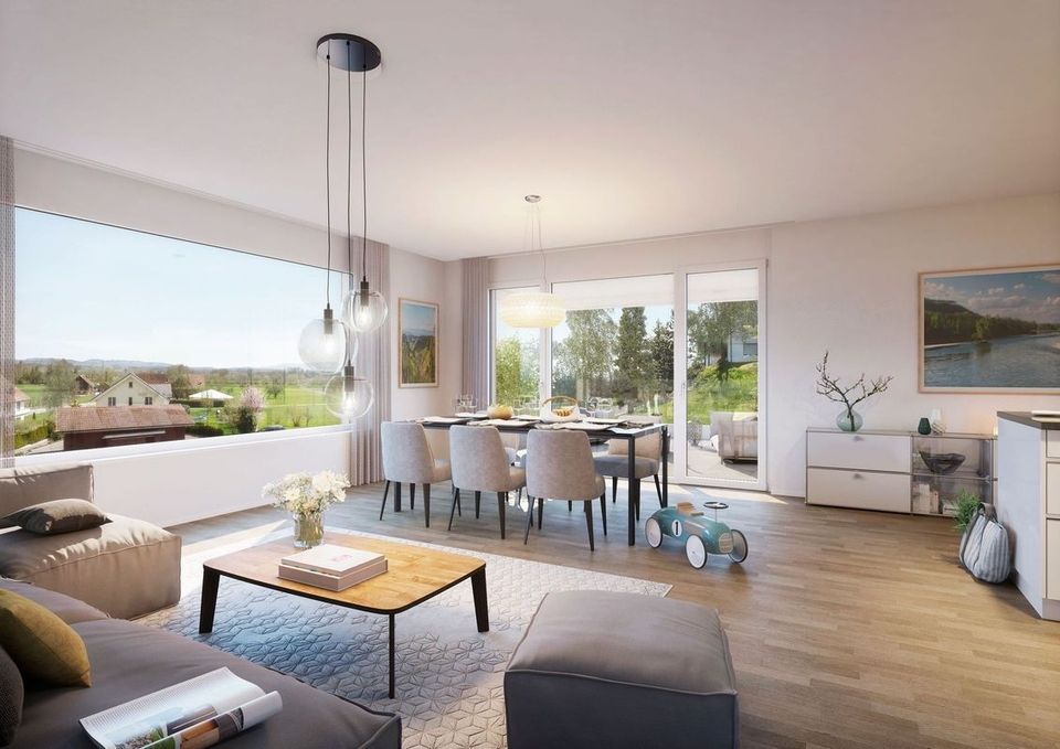 Vollenweider Bau AG Merenschwand, Neubau Doppel 6½ Einfamilienhaus Hofstattächer 5642 Mühlau