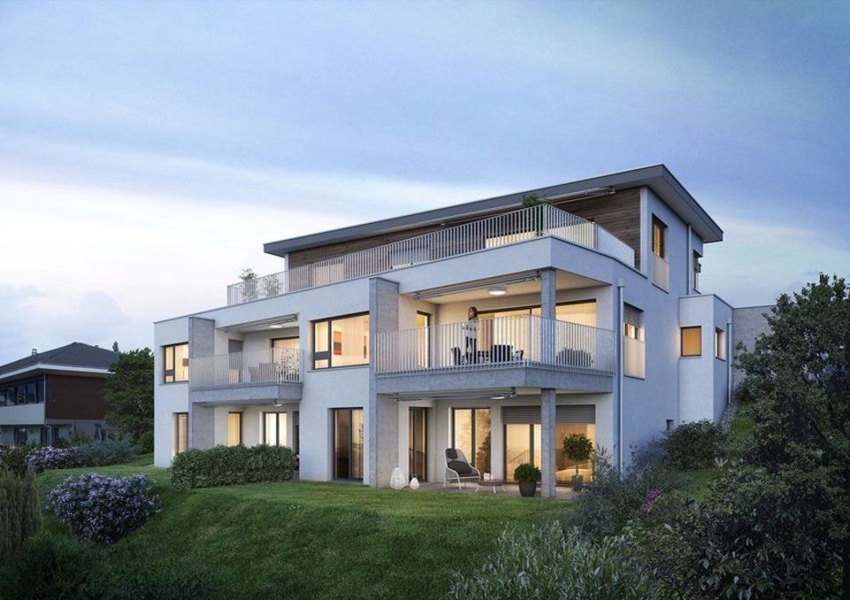 Vollenweider Bau AG Einfamilienhäuser Merenschwand, Doppel-Einfamilienhaus und Einfamilienhäuser