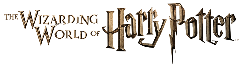 El logotipo del mundo mágico de Harry Potter.