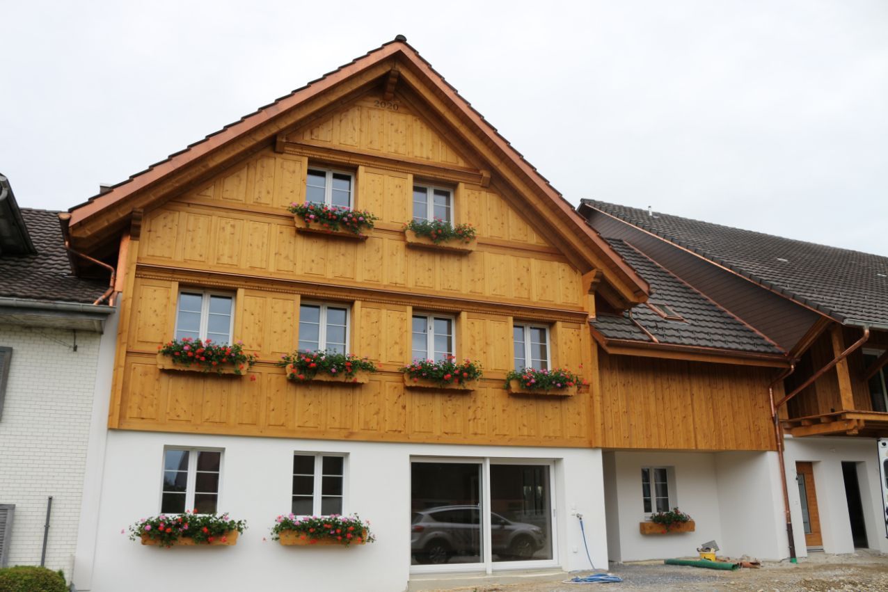 Gebäudehülle aus Holz - Inauen Holzbau AG - Wald-Schönengrund