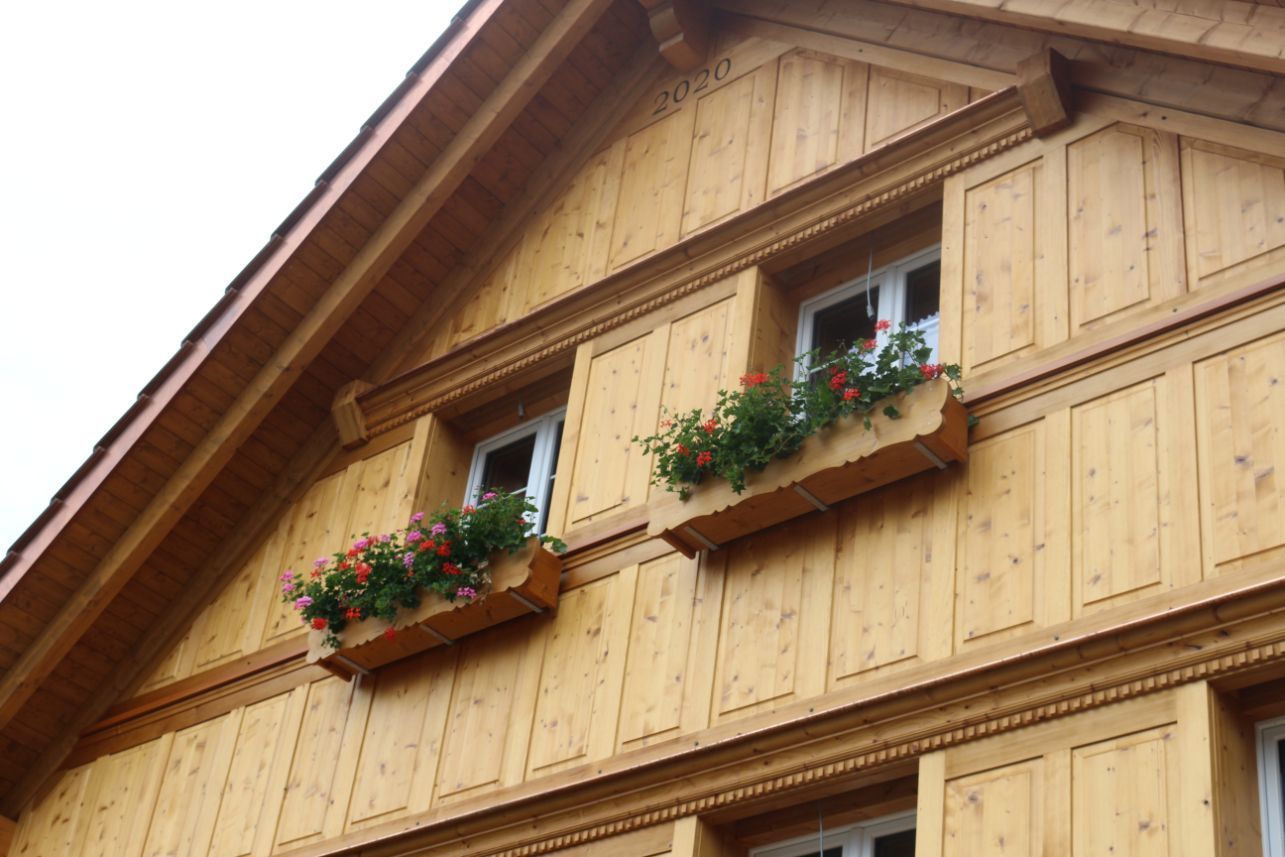 Gebäudehülle aus Holz - Inauen Holzbau AG - Wald-Schönengrund