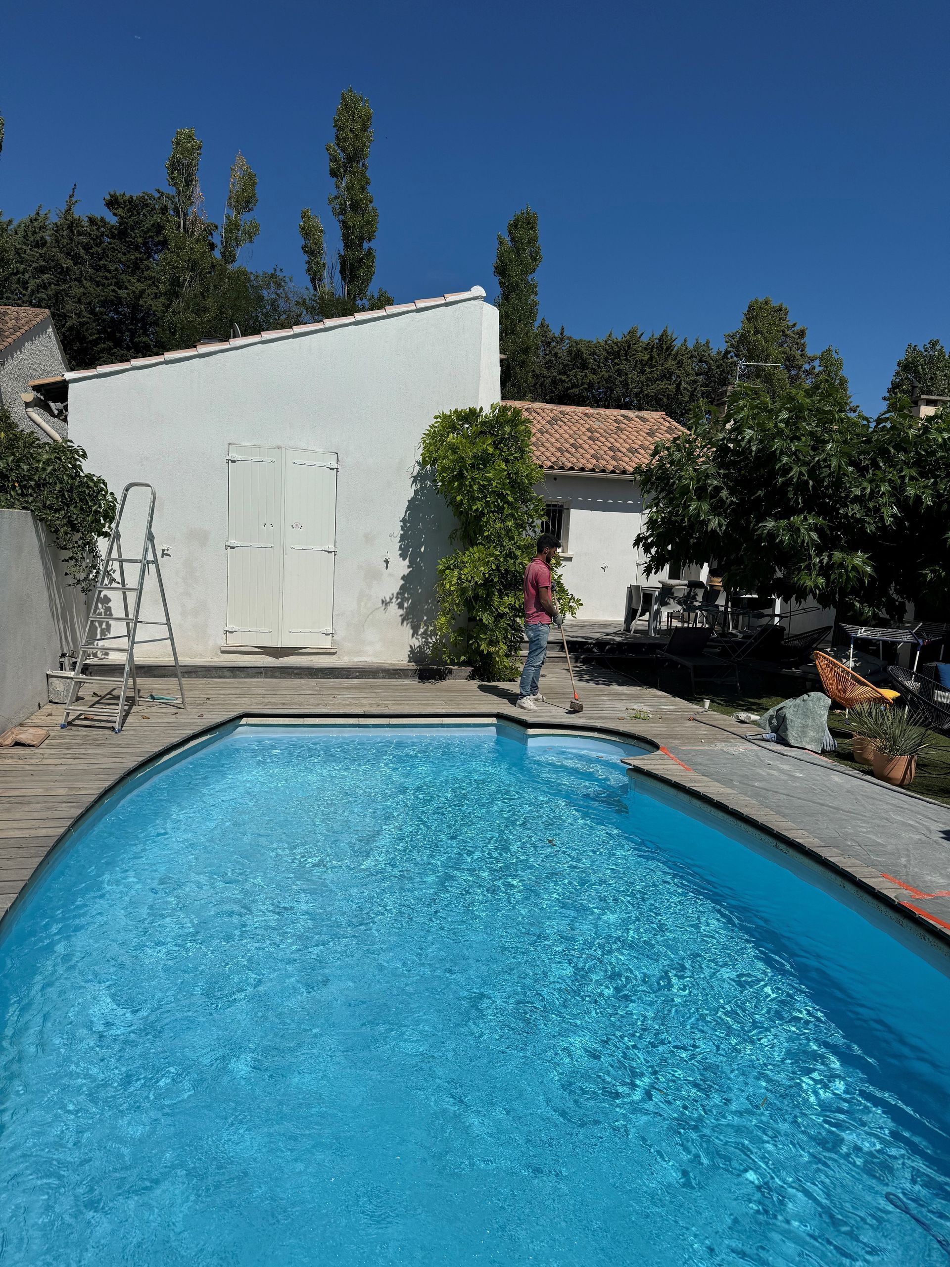 Suite du ravalement de façade