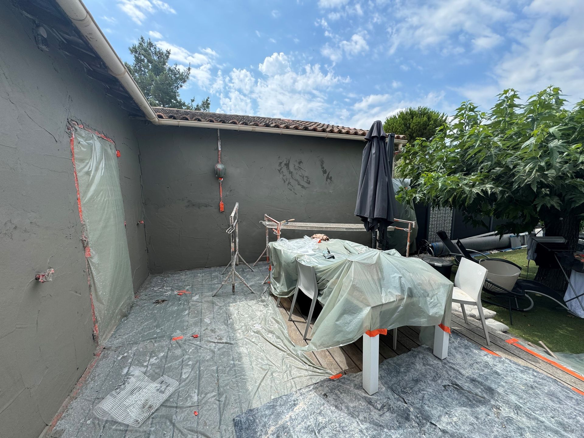 Ravalement de façade travaux maison