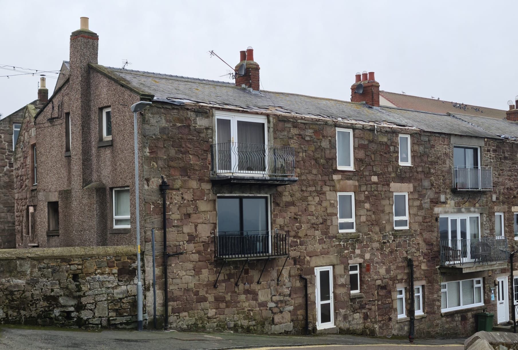 Spider Cottage, Tidal Cottage and Wamses Retreat before the 2023 renovation