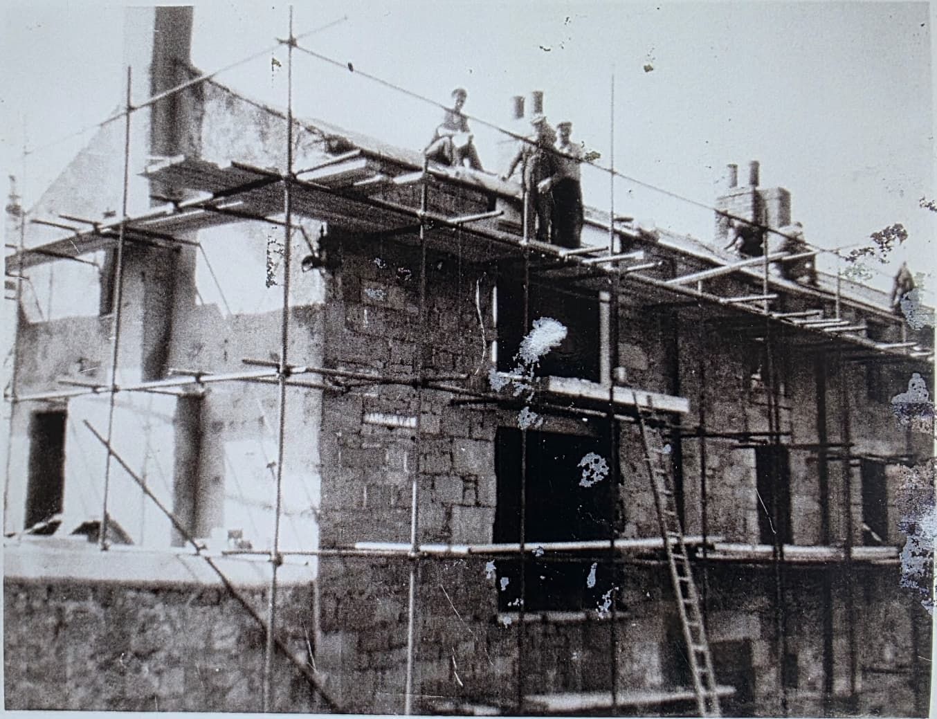 Work underway at Spider Cottage