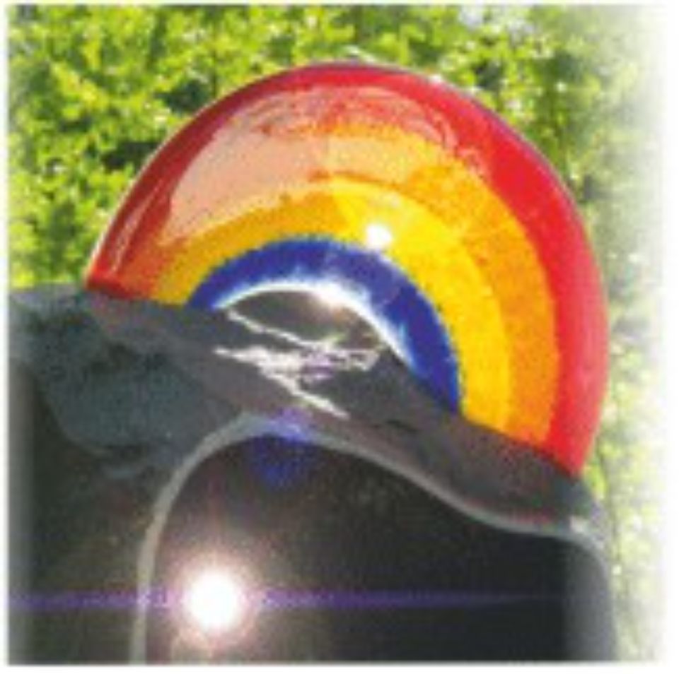 Grabstele an einer Grabanlage