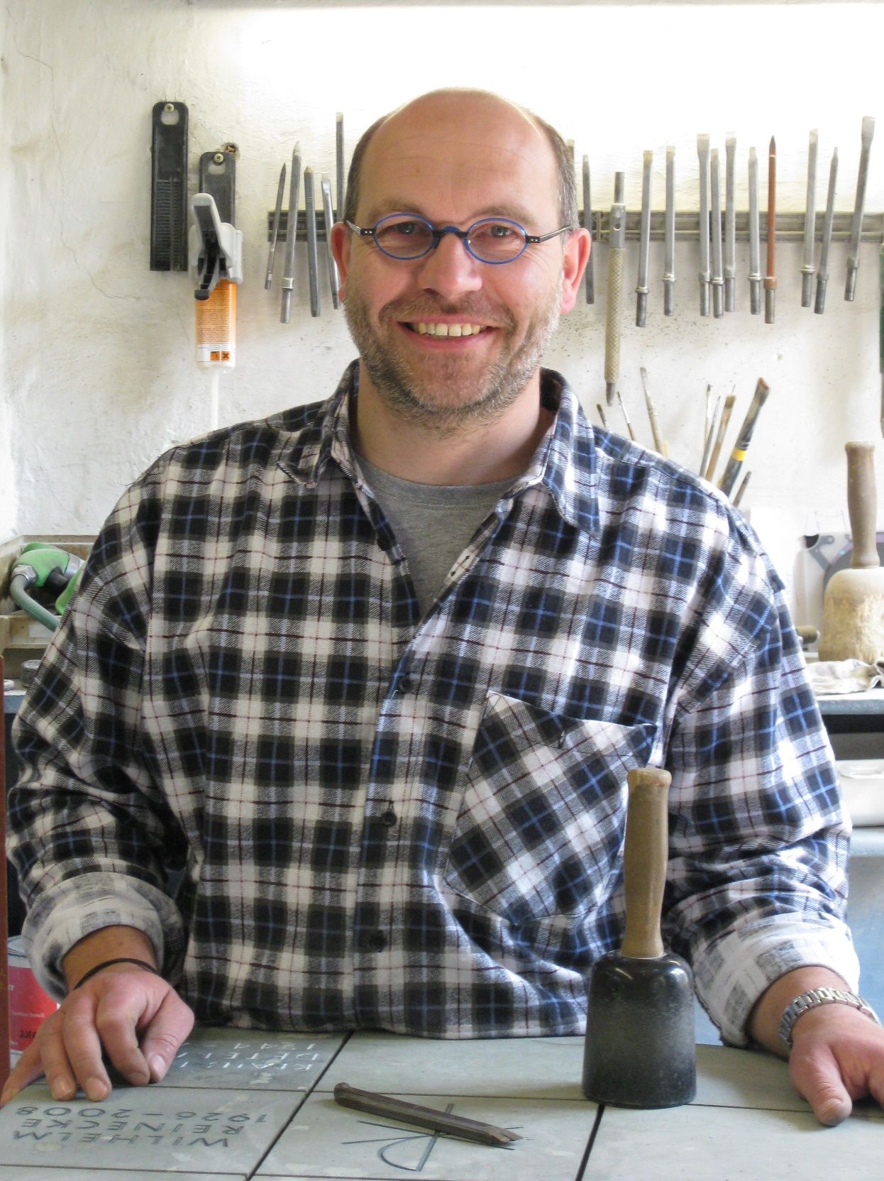 Steinbildhauermeister Stefan Königsfeld