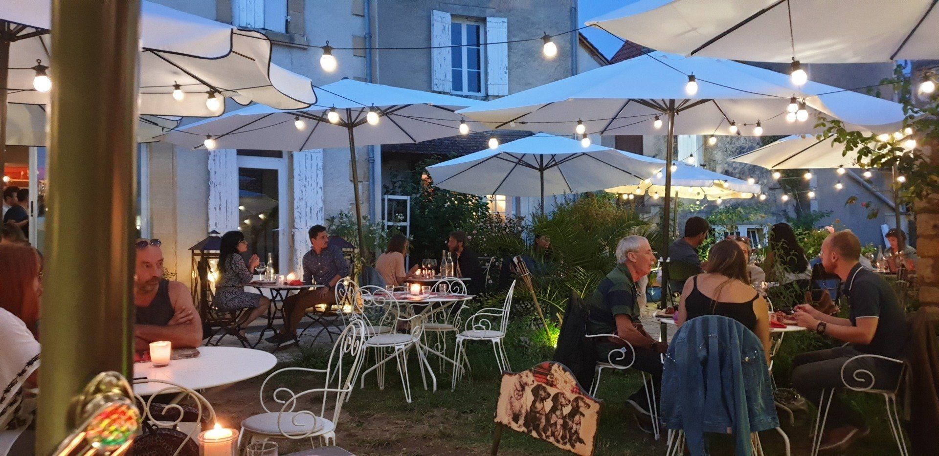 Dîner à l'extérieur