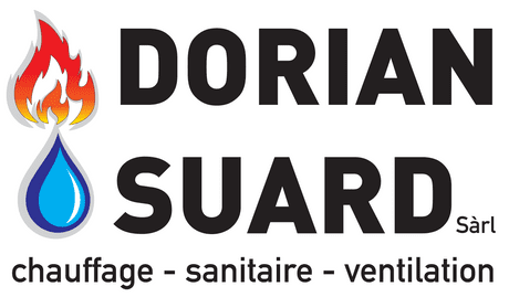 Logo Dorian Suard Sàrl - Dépannage, installation, rénovation, entretien - sanitaire, chauffage et ventilation