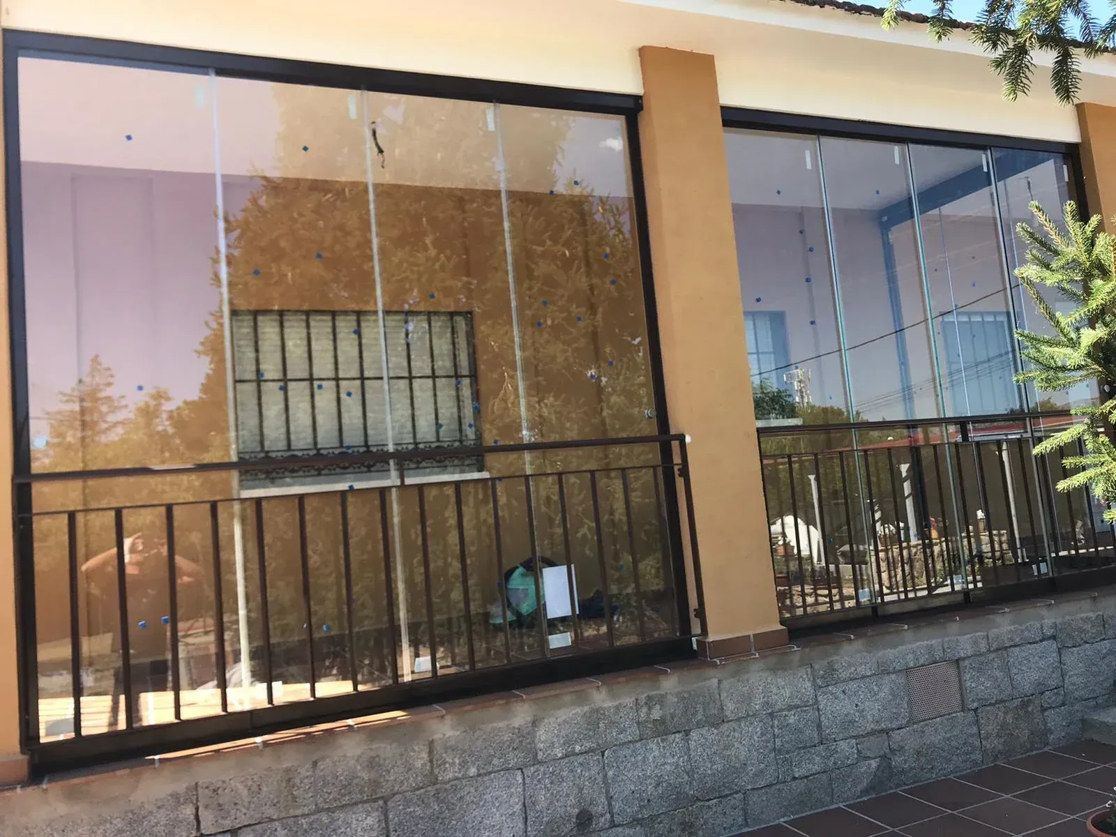cortinas de cristal para terrazas en Madrid