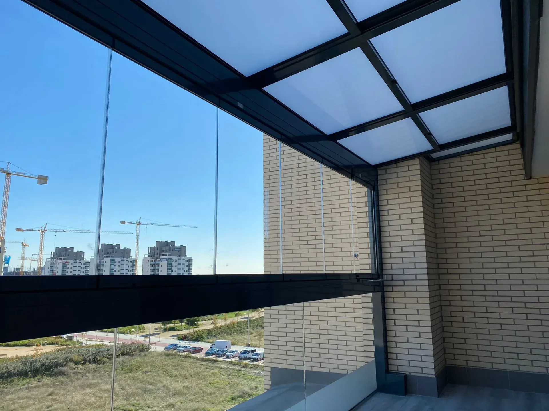 techos de aluminio para patios en Madrid