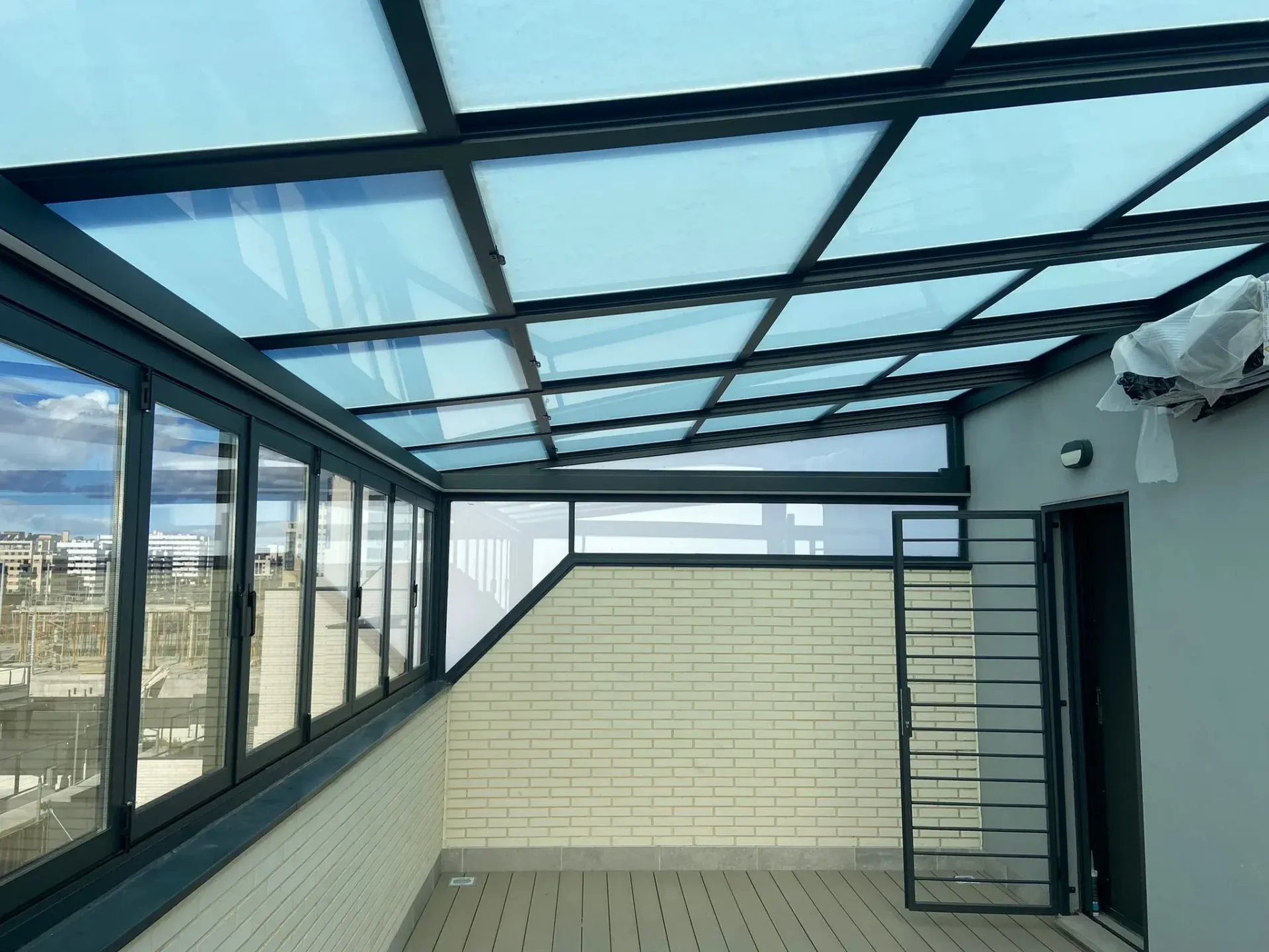 techos de aluminio para patios en Madrid