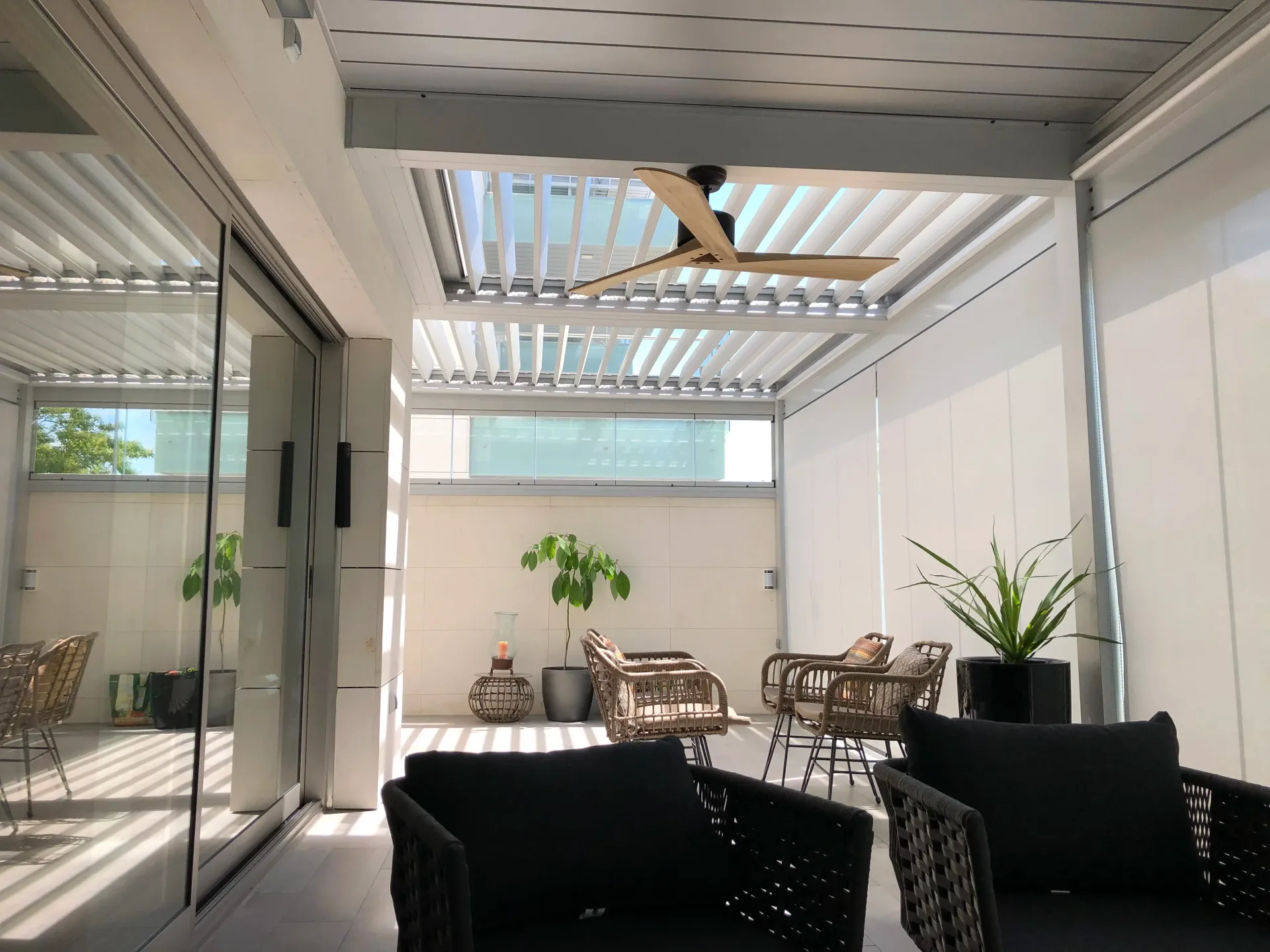 Pérgolas bioclimáticas en Madrid