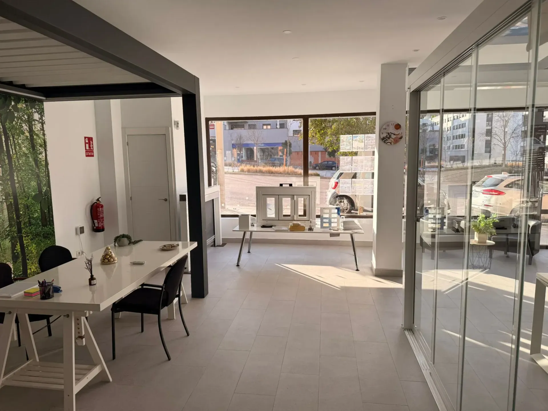 exposición de sistemas en aluminio en Madrid