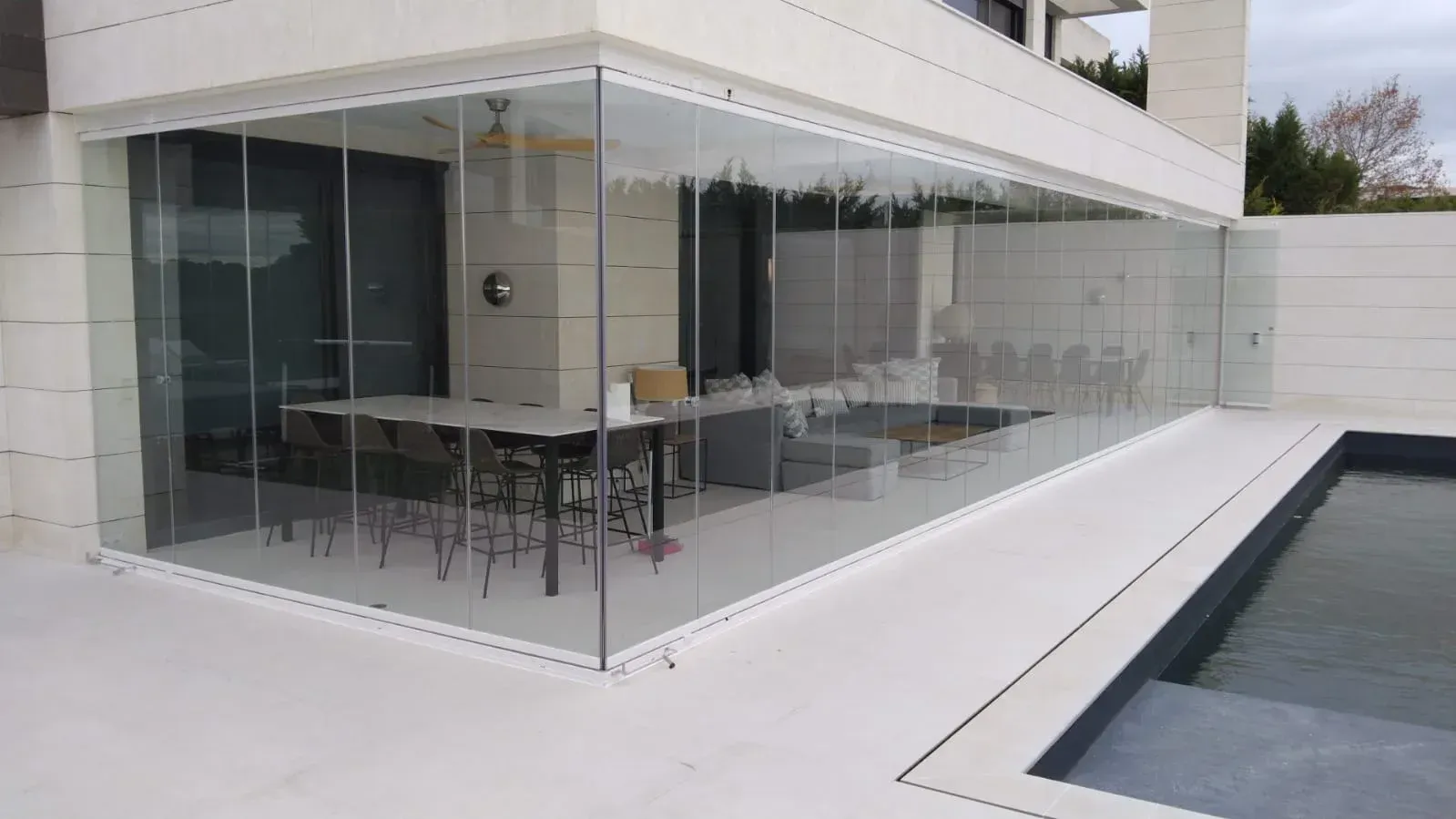 cortinas de cristal precio en Madrid