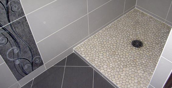 Douche italienne ,Gradignan - Carrelage de salle de bain