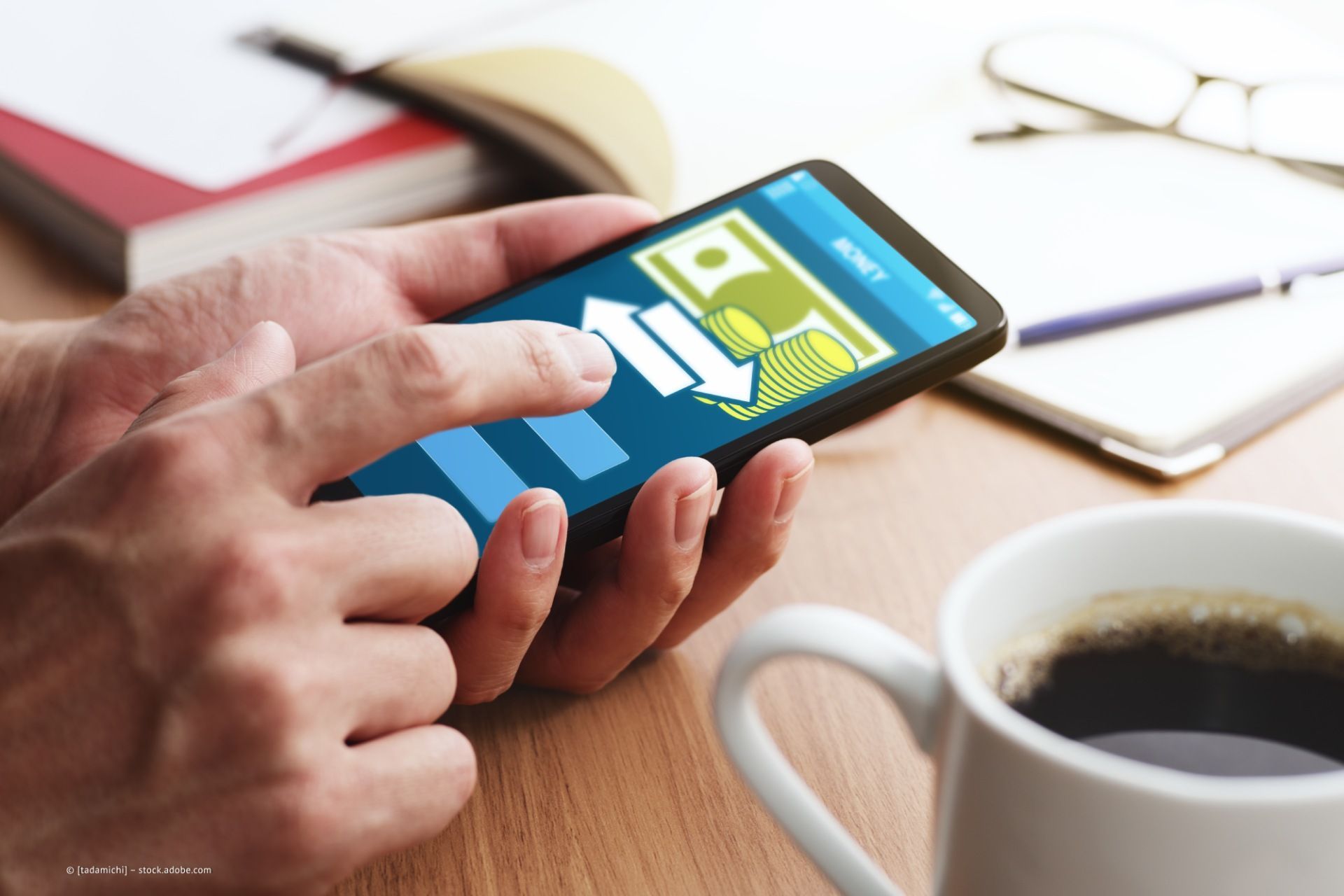 Bild von Bezahlung mit Handy