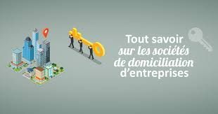 Isometric view of city buildings with a gold key and text 