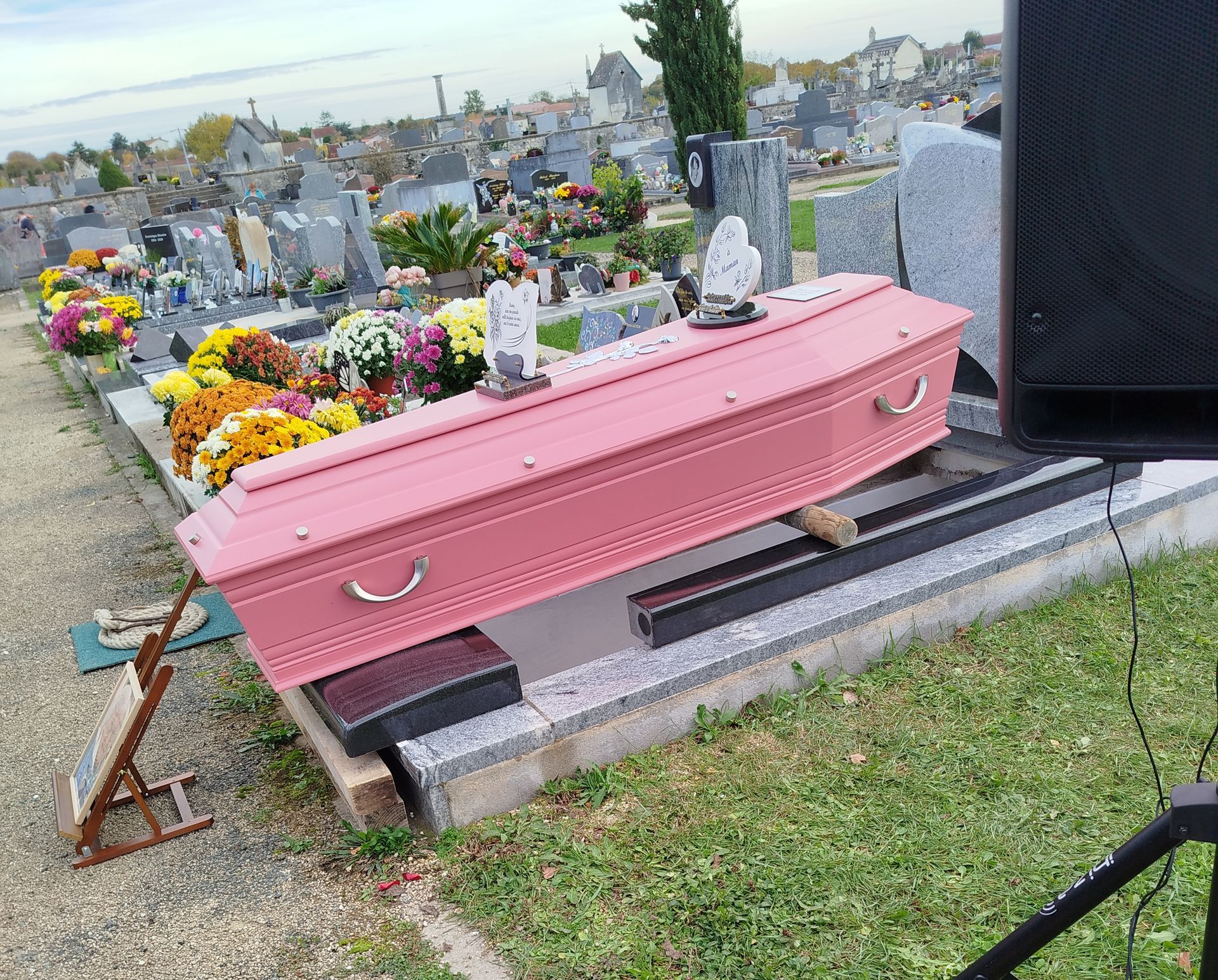 Personnalisation de cercueil