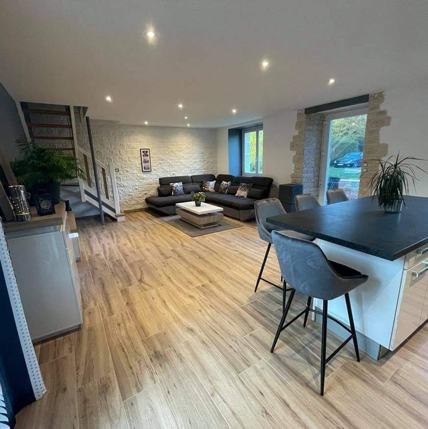 Carrelage et plafond