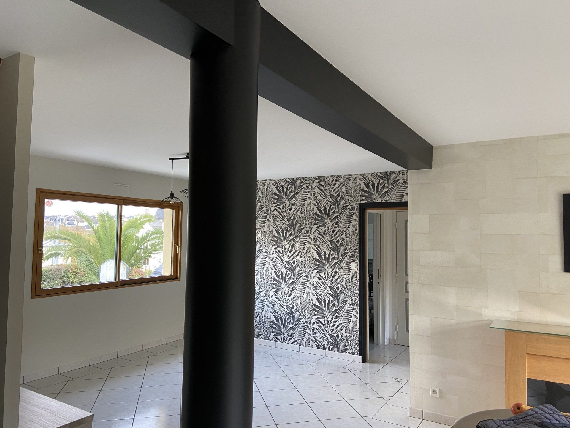 Peinture + revêtements de mur