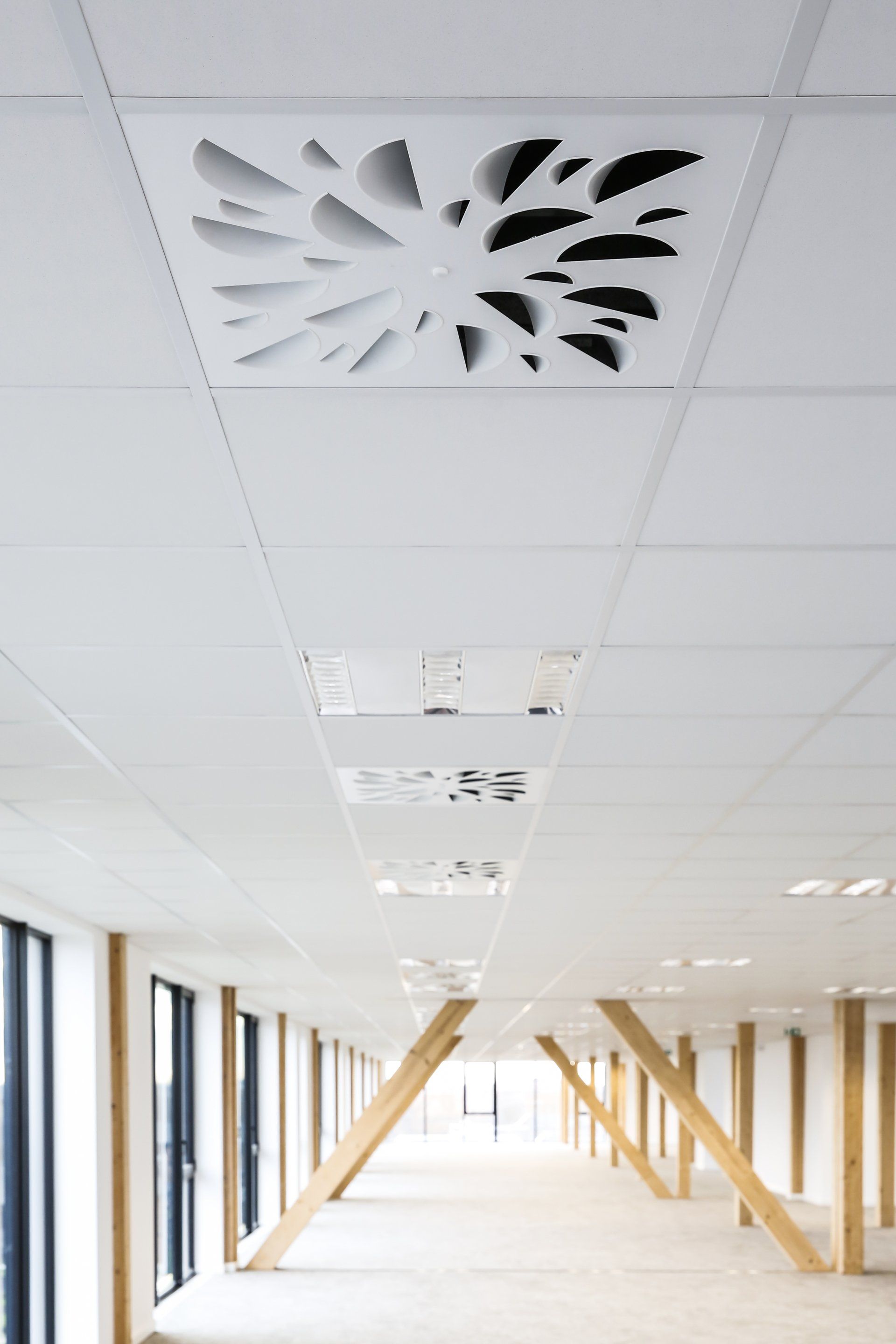 Ventilation plafond