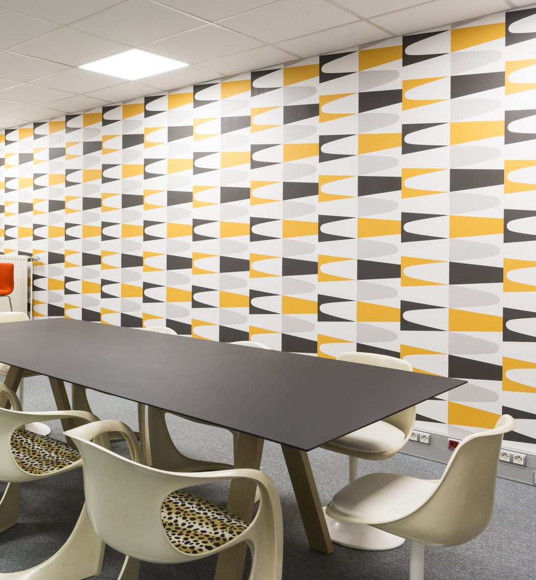 Papier peint béton ciré