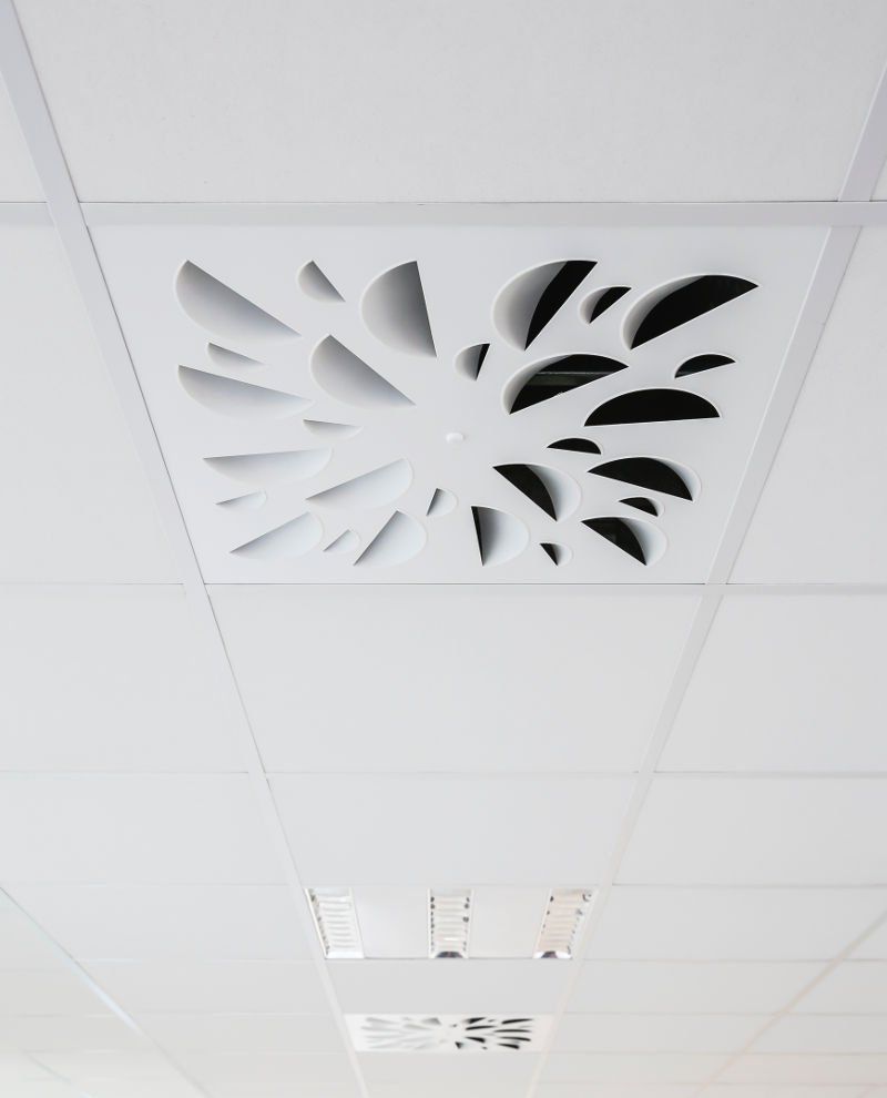 Ventilation faux plafond