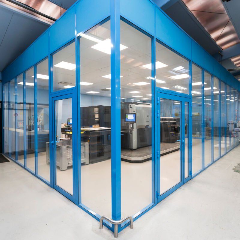 Cloison commissariat