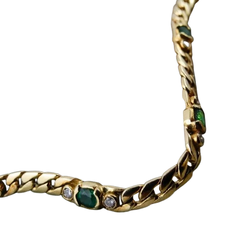 Bracelet en or et diamants