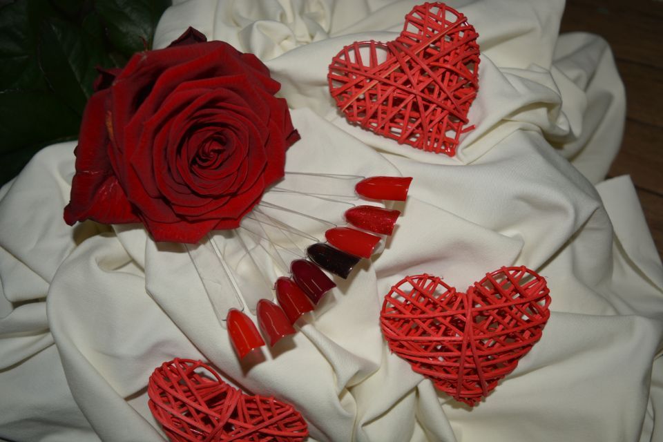 Nagellak rode kleuren