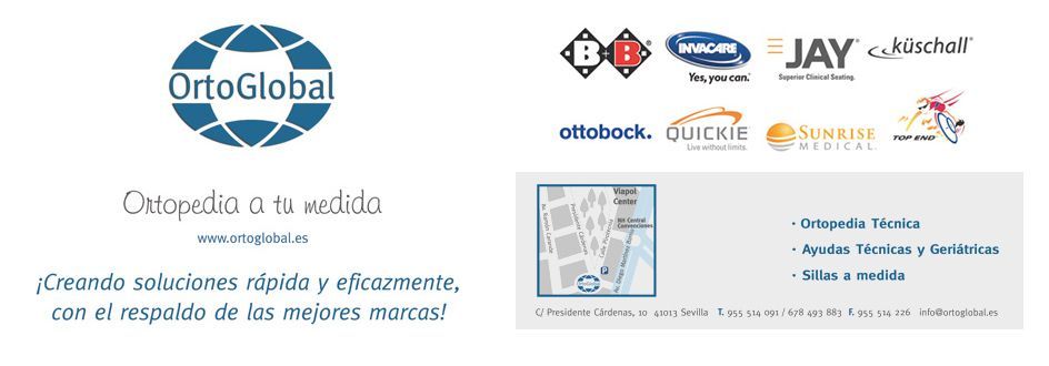 Un logotipo de ortoglobal está sobre un fondo blanco.