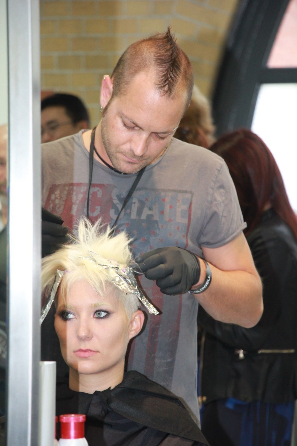 Laurent Trachsler, coiffure